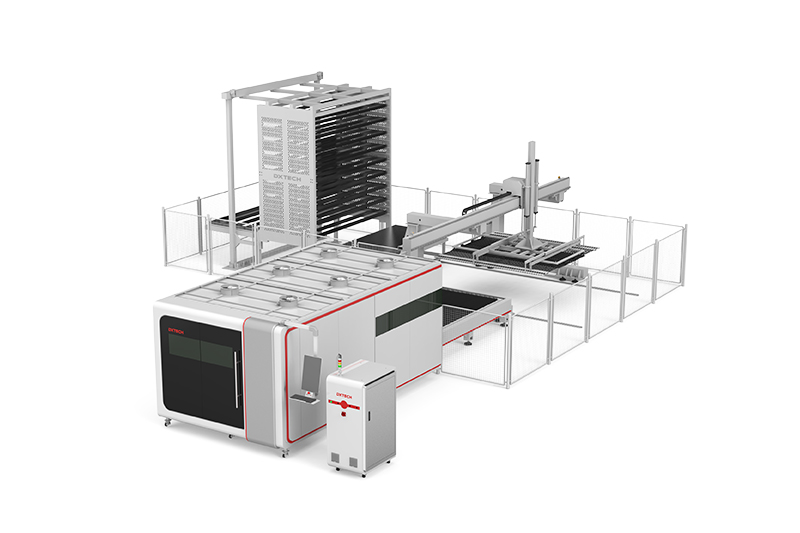 Automatic Loading and Unloading Laser Cutting Machine with Warehousing System