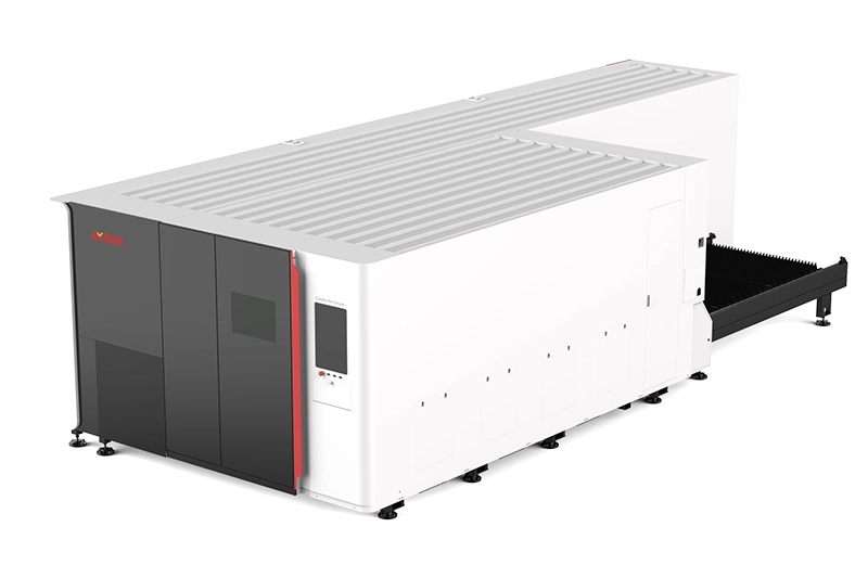 SGT-Series Protective Exchange Table Metal Sheet Tube Laser Cutting Machine