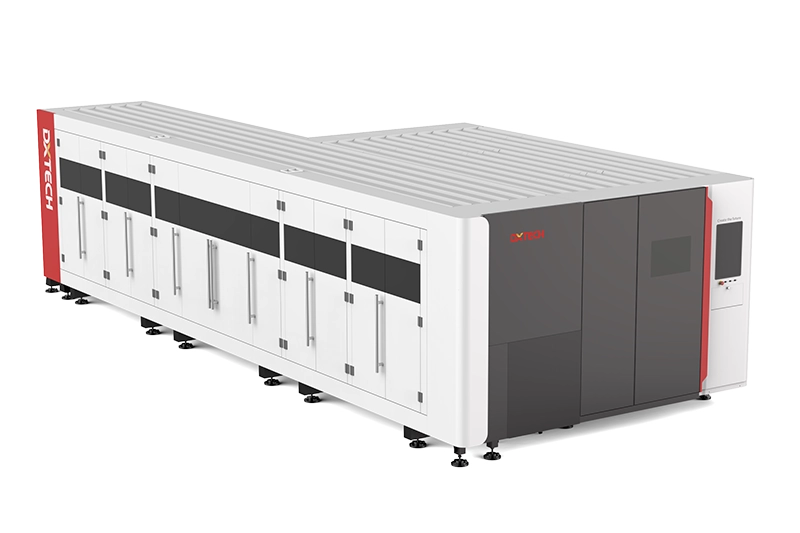 SGT-Series Protective Exchange Table Metal Sheet Tube Laser Cutting Machine