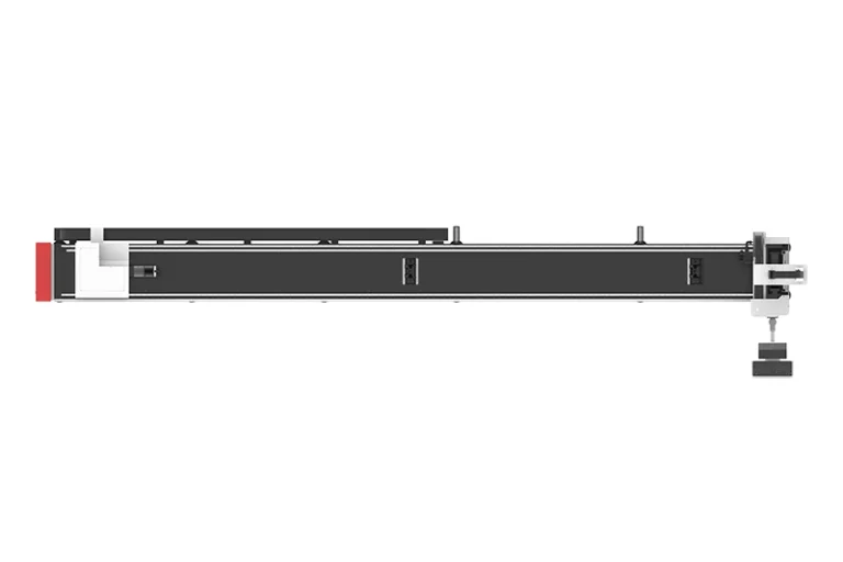 TE Series | High-Speed Precision Round Tube Fiber Laser Cutting Machine with Auto Chuck for Small & Thin Tubes