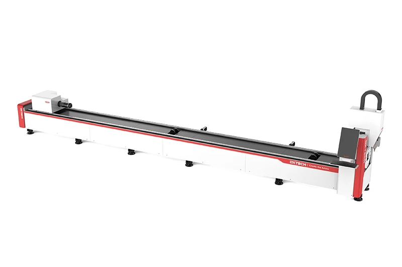 TE Series | High-Speed Precision Round Tube Fiber Laser Cutting Machine with Auto Chuck for Small & Thin Tubes
